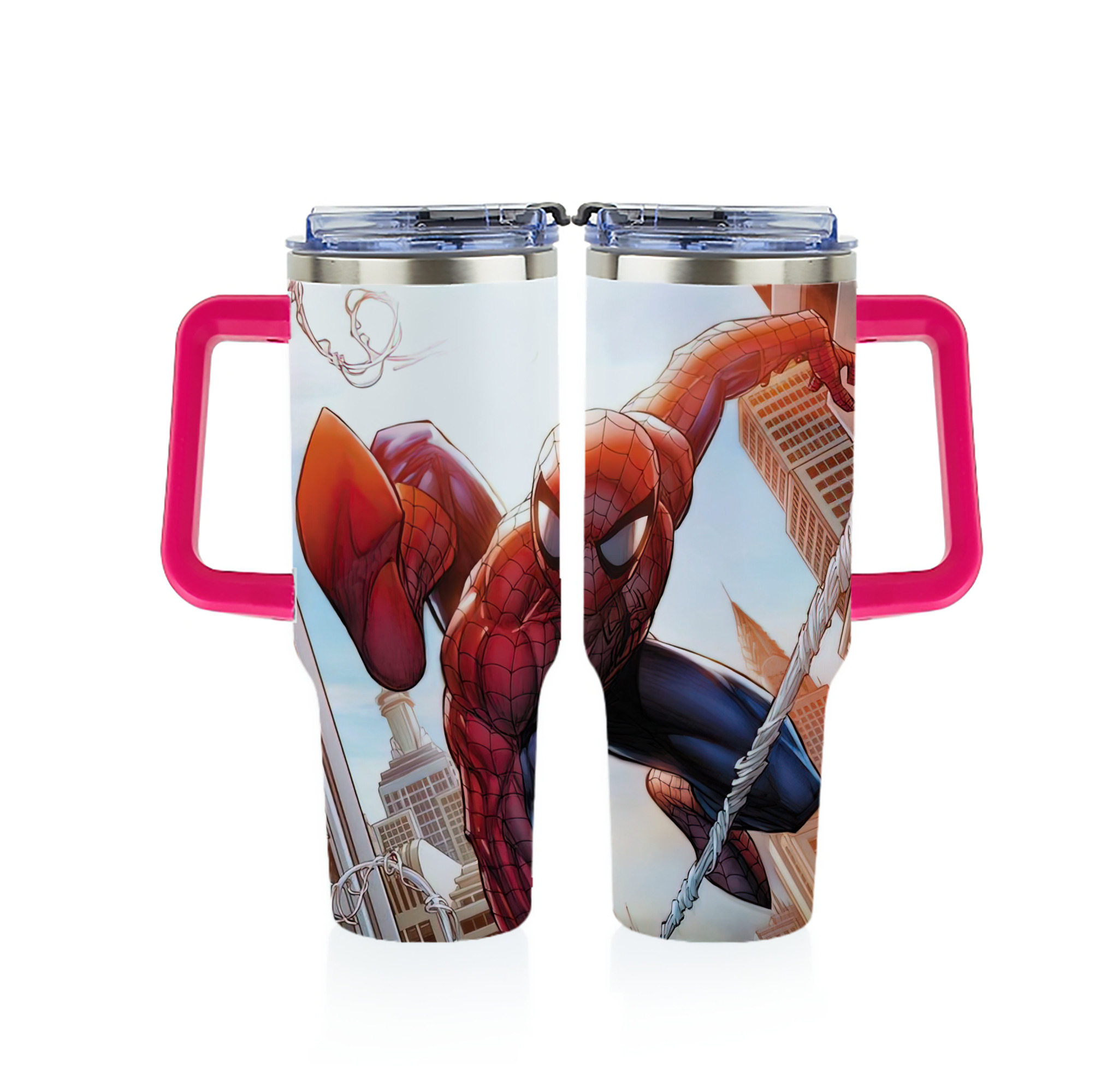 Spider Man スパイダーマン 1200ｍLフルプリント車用タンブラー